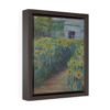 About The Path / Sunflowers for Wishes at Buttonwood Farm - Vertical Framed Premium Gallery Wrap Canvas - Image 2
