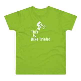 This Is Bike Trials - Single Jersey Men's T-shirt