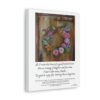 Thankful Wreath - Full Canvas Gallery Wrap (White sides) - Image 3