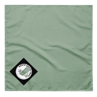 North-South Trail - All-over print bandana (Green)