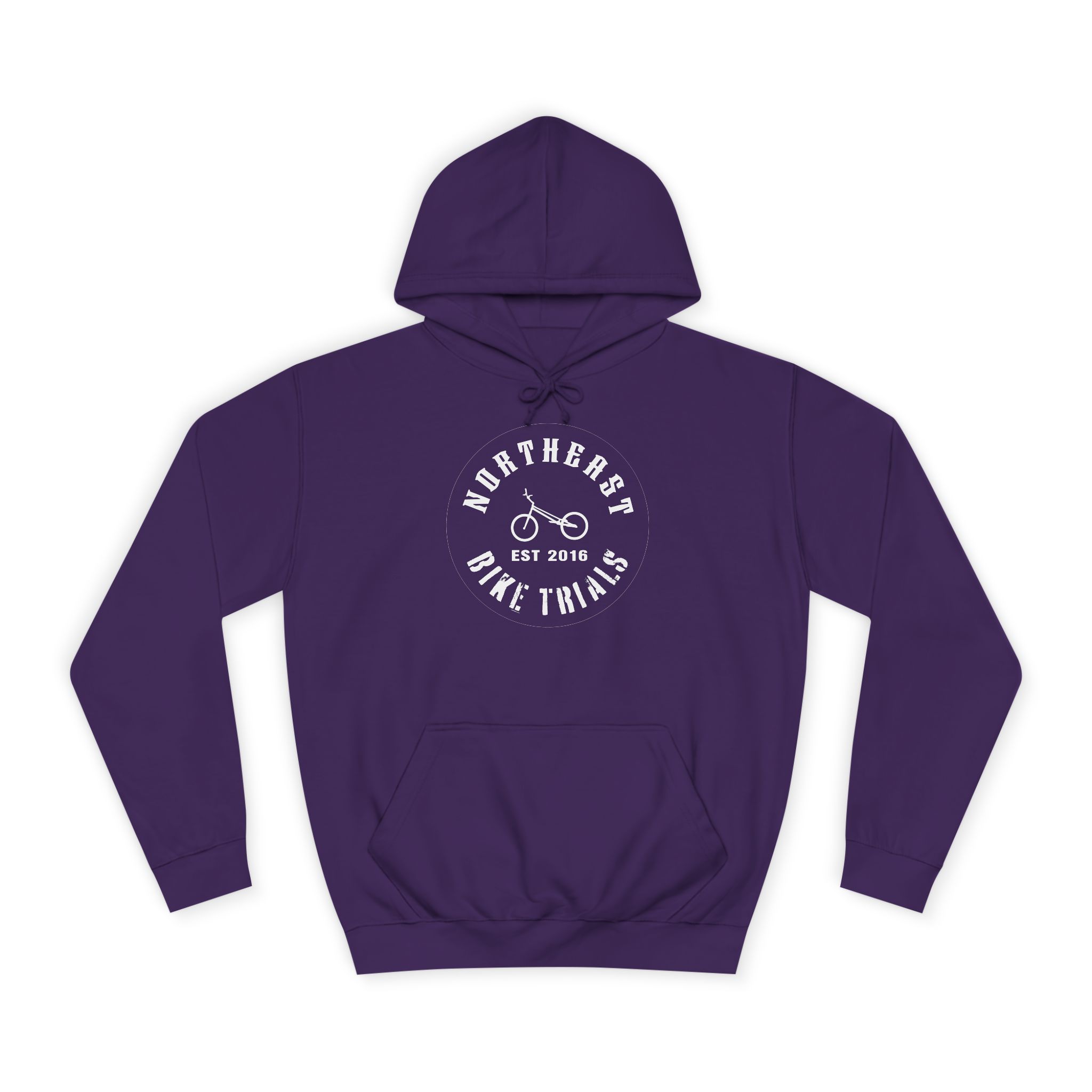 Northeast Bike Trials - Unisex College Hoodie - Image 17