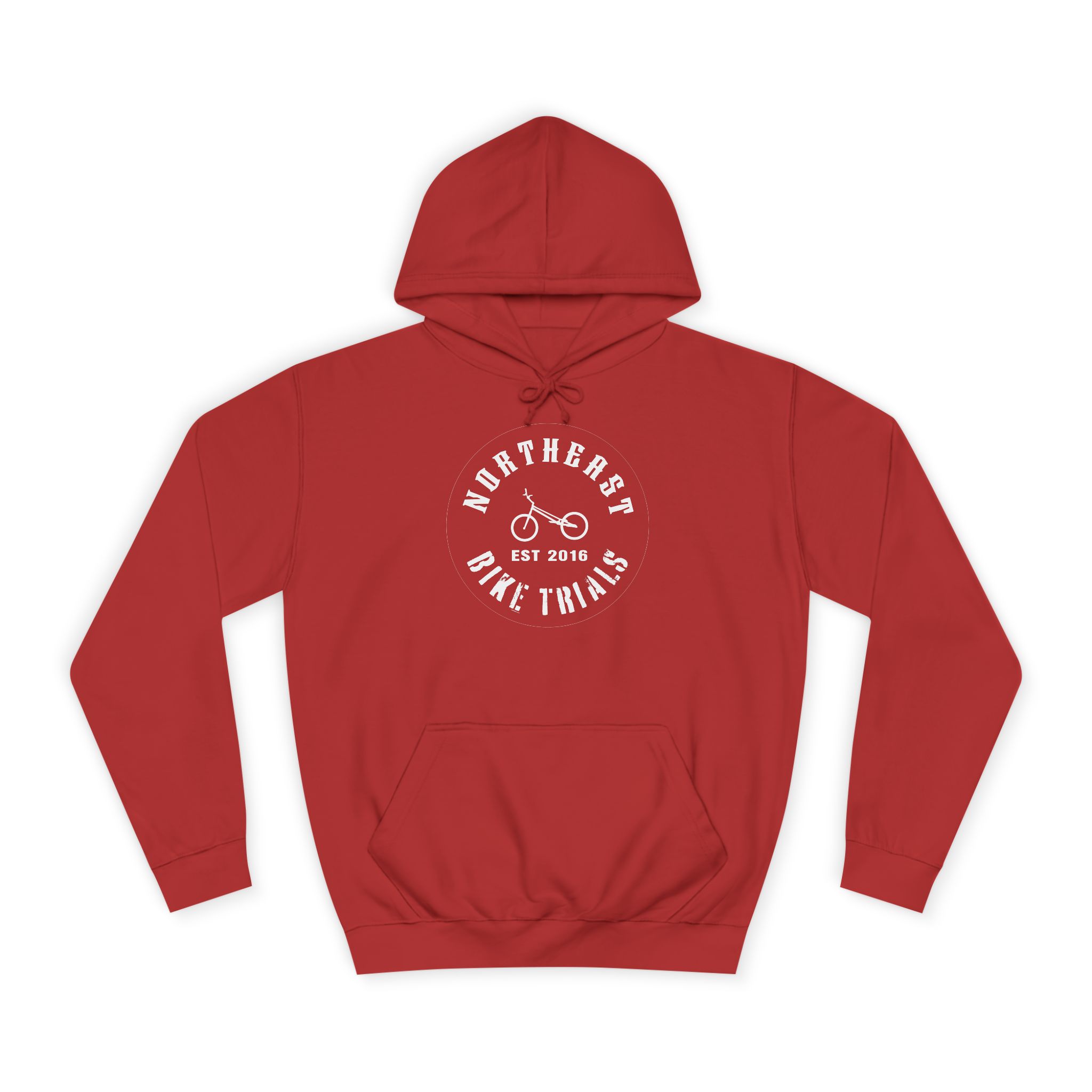 Northeast Bike Trials - Unisex College Hoodie - Image 25
