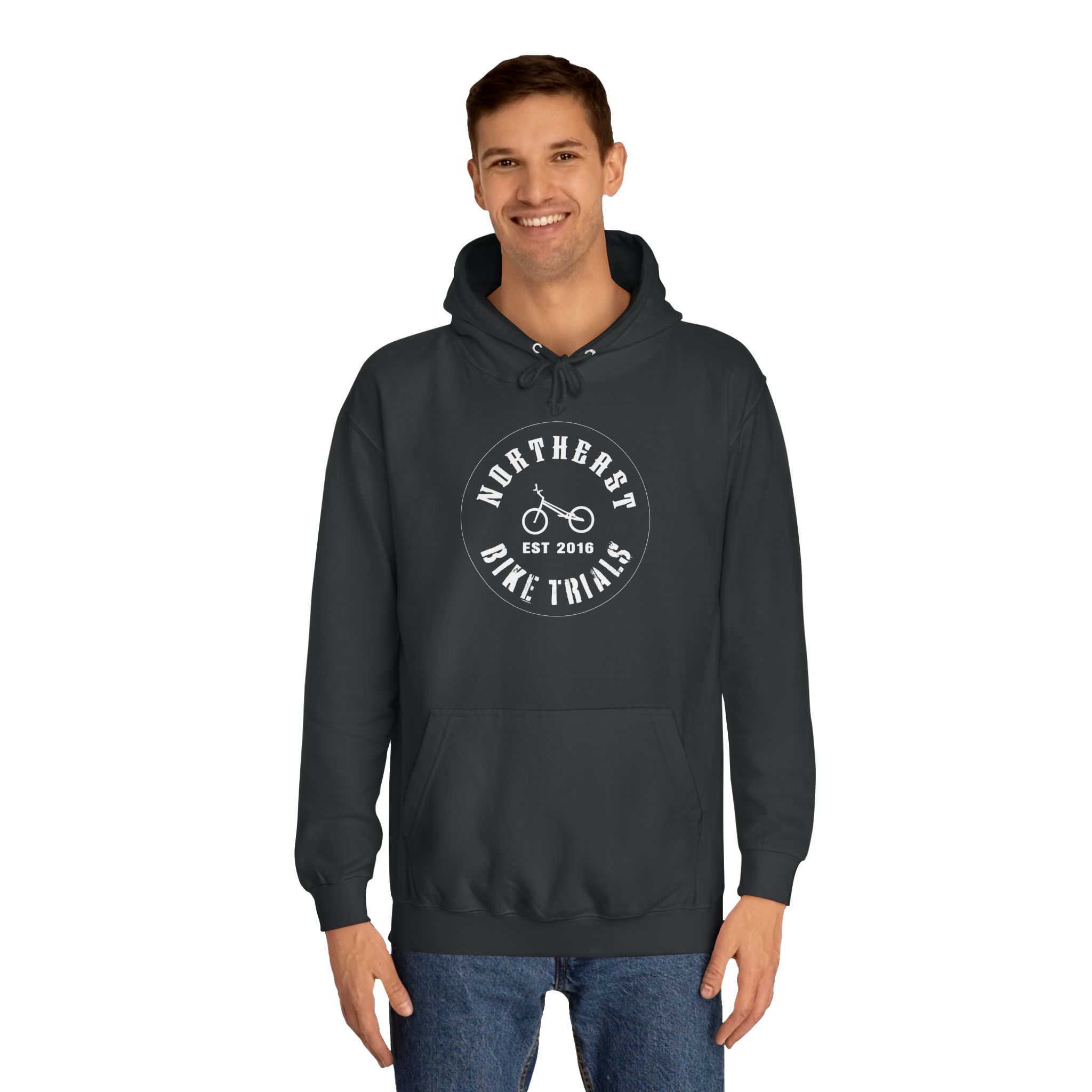 Northeast Bike Trials - Unisex College Hoodie - Image 3