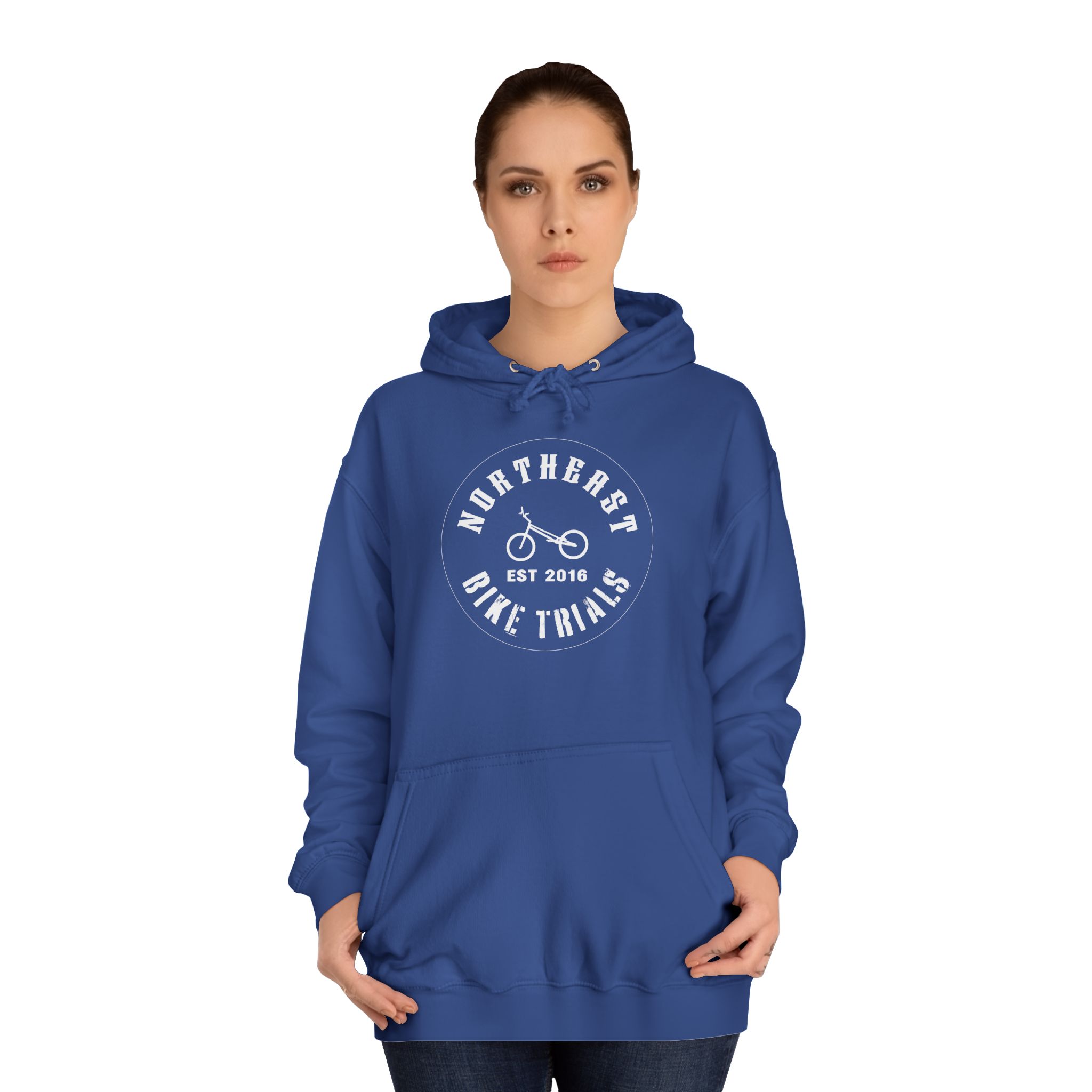 Northeast Bike Trials - Unisex College Hoodie - Image 12