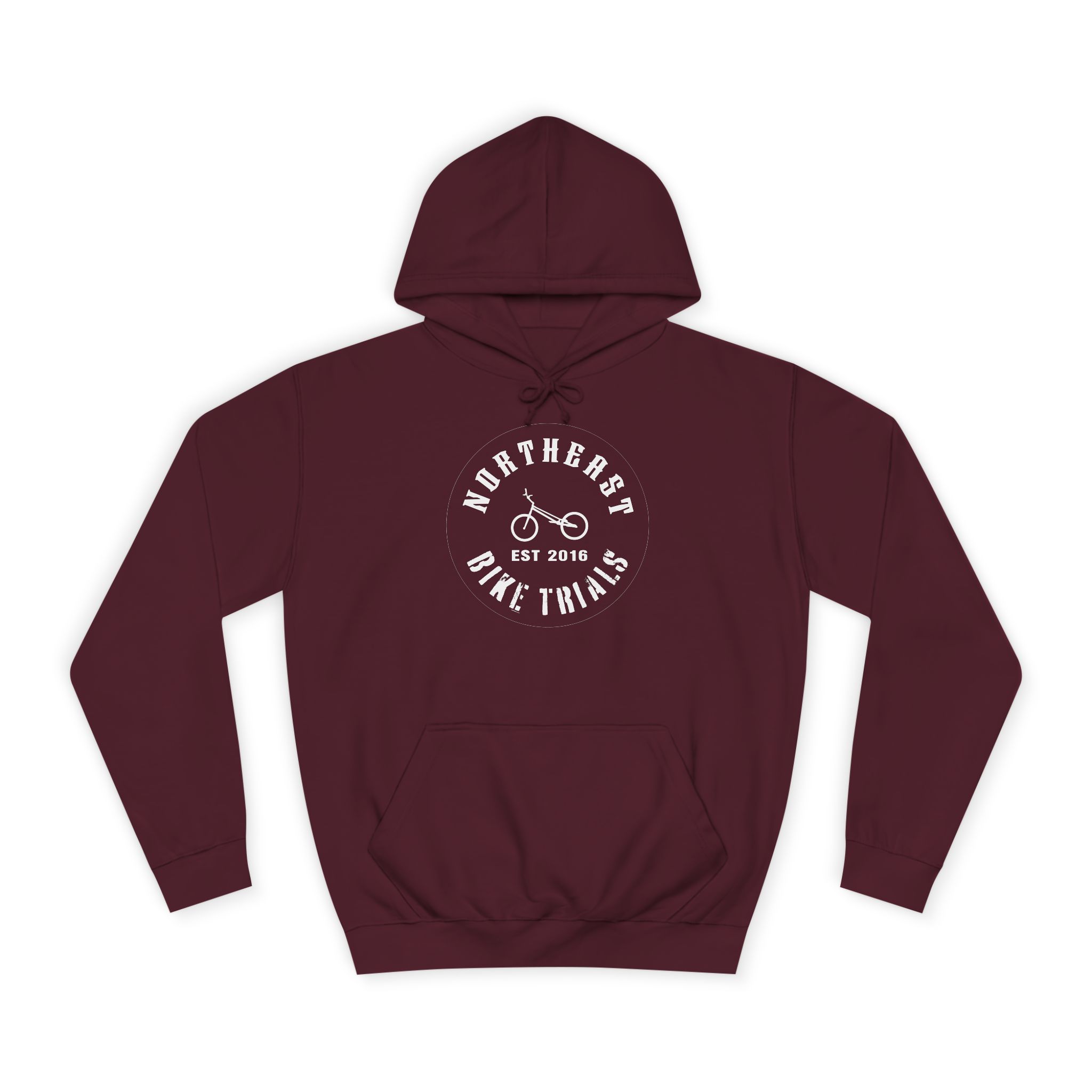Northeast Bike Trials - Unisex College Hoodie - Image 21
